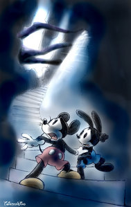  why is mickey and oswald so cute? OwO broke the rules! FUCK THE POLICE ^^