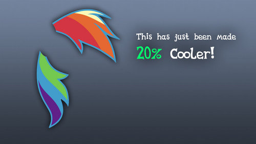 Why is this answer so awesome?
Because it's 20% COOLER than the others. 