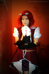  Izayoi Aki :/ not the best cosplay i have done but the only one that matches one of the anime's listed