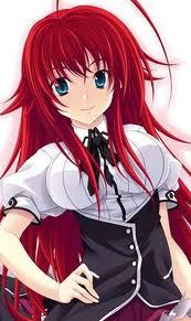  My crush is Rias Greomory, one reason of course cuz she's hot and also she shows leadership.