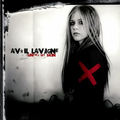 Avril Lavigne and her album Under My Skin. Bow down to this epicness!