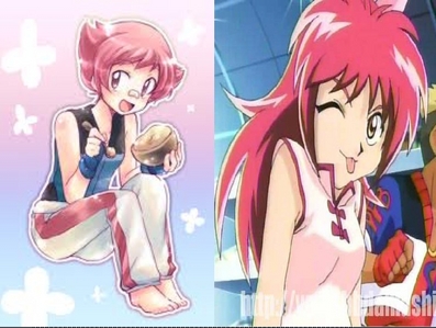 Mariah Wong from Beyblade and Maylene from Pokemon!