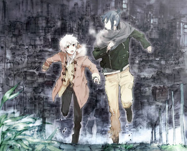  I like Nezumi's hair style and Sion's dressing style