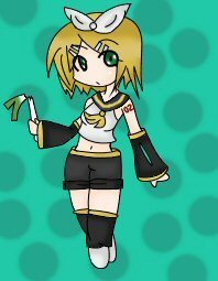  This counts right? Rin Kagamine from Vocaloid