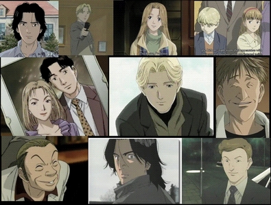  Naoki Urasawa's MONSTER, The plot: http://monster.viz.com/story.php Where to watch in english dub: http://www.animeratio.com/anime/naoki-urasawa-monster/ Go down to bottom of page. Watch in sub: on your own If you watch MONSTER i hope you like. it's my paborito anime and it will probably always be.
