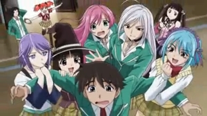 Rosario + Vampire about 3 days पूर्व (love it), i'll be done with it in about an घंटा then im gonna check out Full Moon Wo Saghiste b/c my friend recommended it