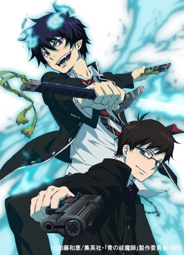 The last anime I started was Ao No Exorcist. I finished it yesterday.