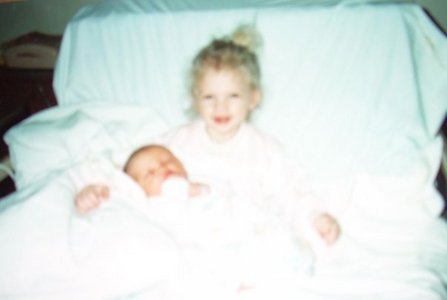 Here's Mine... It's a little blurry, but it's Taylor with brother, Austin:)