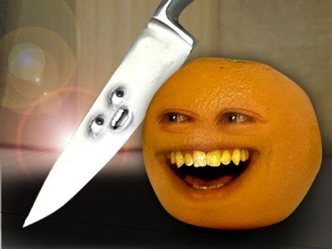 I can't believe that no one said Annoying Orange