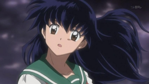  Kagome is me just with brown hair!! i'm serious!!