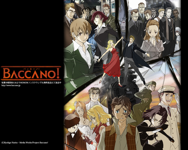 1. Baccano!
2+3. Death Note + Gankutsuou
4. Yu-Gi-Oh!
5. Durarara!!

I'm having trouble deciding which I like better between Gankutsuou and Death Note so that's why I just put 2 and 3 together for now.