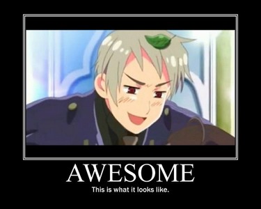 Watching Hetalia and anwering this question.. oh, and fangirling over Prussia.