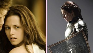  I Любовь both.They are both strong and beautiful.I can't choose between the two.Kristen is an extremely talented and amazing actress and very wise and mature way beyond her 22 years.