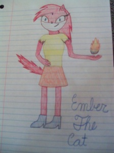  1- Ember the Cat (picture) 2- Nova the Cat 3- May the 늑대 4- Nebula the Hedgehog