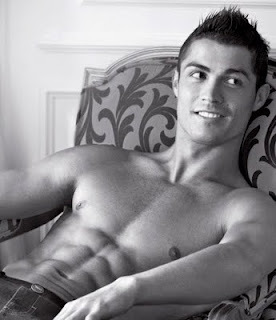  Cristiano Ronaldo! Because he's my fave putbol player & hot as hell!