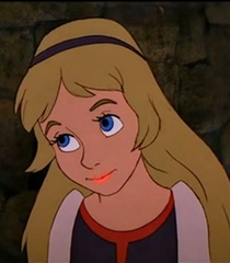  She is a princess from the uhuishaji ''The Black Cauldron''. This movie wasn't a hit, and Eilonwy turned to be a forgotten Disney Princess.