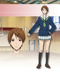 try her!
Name: Riko Aida
Anime: Kuroko no Basket