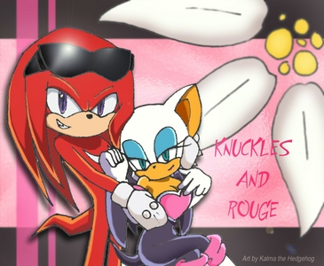  I'm sure it's Knuckles! ^_^ Cause in Sonic X, Rouge called him...Knuckie XDDD Just try to find the episode! :D