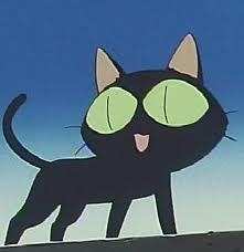  the bila mpangilio cat that randomly pops out in every episode of trigun =D