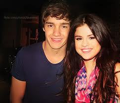  Liam Payne with Selena Gomez