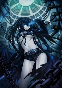  I got Black Rock Shooter i guess thats cool the anime looks interesting an alot of people seem to like it. But I didnt realize, she's a vocaloid?! i do like this pic tho :)