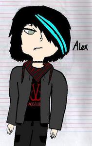  name: alex monroe age: 16 special ability : he's a música protogy and sings really well. bio: He was raised in a orphanage and is a musical protogy. Hates pop música and loves rock. Plays violão, guitarra drums violin and piano best and sings. He is a really fun person though he doesn't look it at first glance. He is kind and supportive and funny to be around if you get to know him. He hates being bored so is usually listeing to música or with friends. He's bisexual but it doesn't change who he is. If anyone bullies him then he can throw insults back really well and is a really good fighter as he completed karate, judo, and kendo classes. He can be sarcastic at times (like noah *-*) personality: kind, funny, sarcastic, fun, calm, relaxed,strong, sweet, witty, smart, supportive,musical fav color: blue