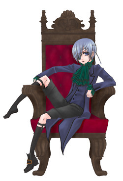 I would ask Ciel Phantomhive if he's ever had dreams about me and/or Sebastian (*^*)