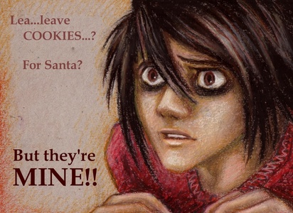  Santa, why are あなた so mean to L?