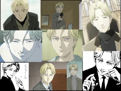  Well i like the creepy acting, clever, brave, cool,good looking, villainous types, but they also have to has some kind of mercy. those Guys i just fall for. XD Johan Liebert is the perfect example has has all of these traits and more! Call me a freak i don't care! That's what i'm into!
