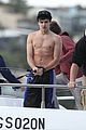  Here he looks really hot! six pack sorry its small!