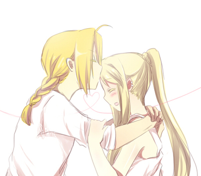 Winry Rockbell & Edward Elric

i fell in LOVE with them at first sight