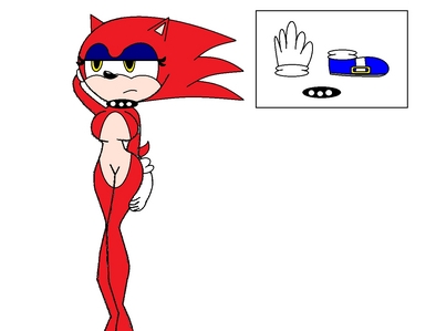  Ronic 16 could anda do her beating up somebody for calling her sonic[she has sprick on her coller]