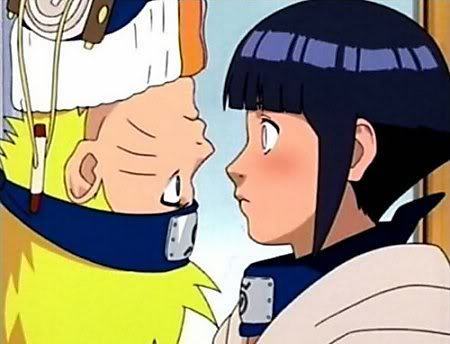  Hinata is in l’amour with Naruto :)