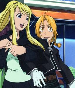 edward and winry, edward should be with roy not winry T.T