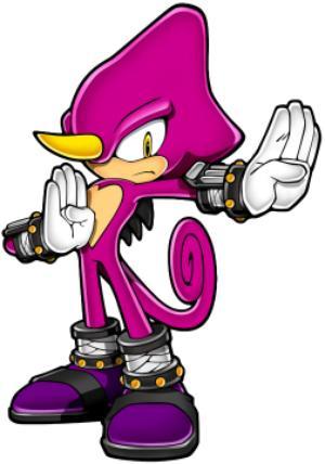 Espio from the Sonic series
