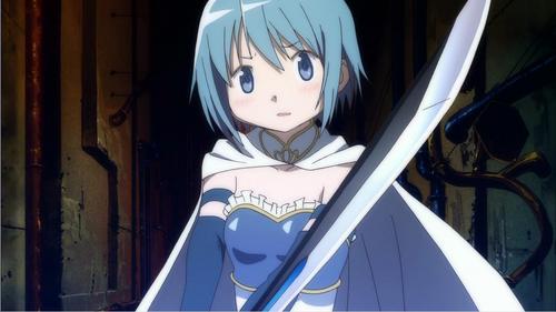  Sayaka's death was so sad! I didn't want her to die. She was awesome. :,(