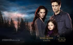 Renesmee,Edward and Bella's daughter, is half-human ,half-vampire.