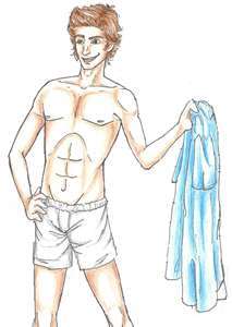 Finnick Odair...
>.>



<.<



>.>













in his underwear.
