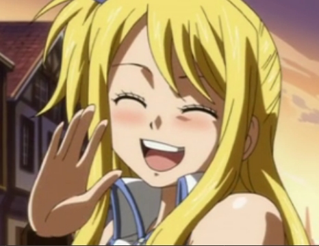  Lu-chan is my favorit Fairy Tail characters because she's fun,she's likable,she can be funny sometimes and I think she's an amazing character overall!