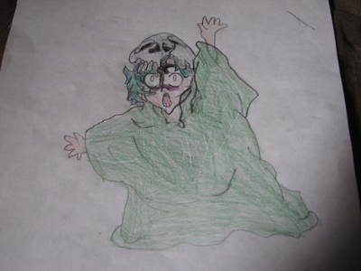  Age, huh?............... 17 and this is my drawing of Nel in her arrancar form.