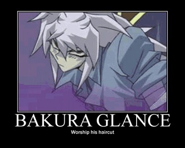 I love love love bakura