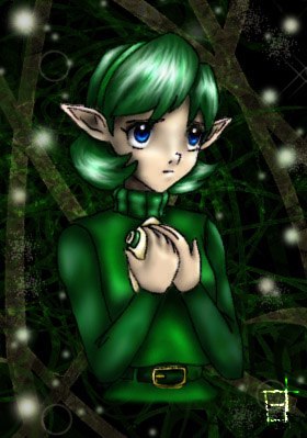  Saria from The Legend of Zelda: Ocarina of Time.