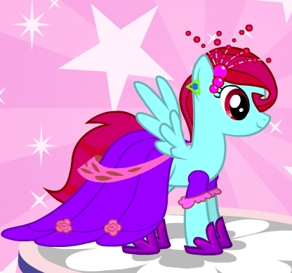 This is Brietta. Yes. I DID use a pony creator. Nothing else