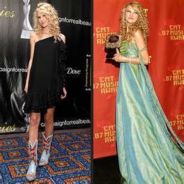 SHE ROCKED THESE DRESSES