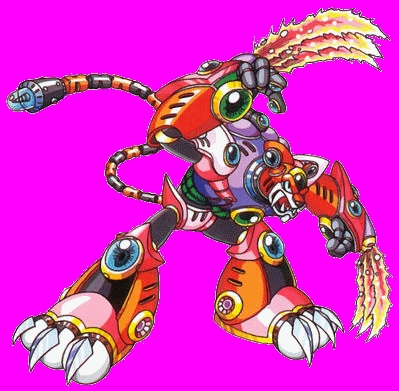  Neon Tiger from Mega Man X3