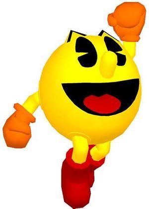  Pac-Man from his own series.