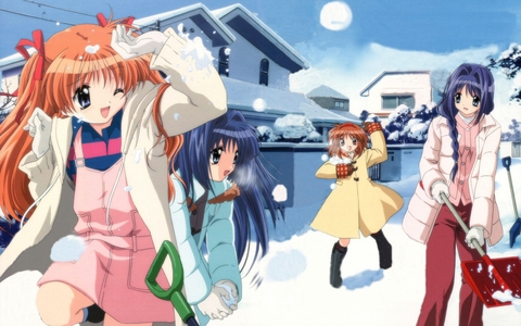  I would want the three girls as my sisters! (L-R) Makoto, Naiyuki, Ayu! The last one is the mother.
