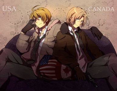  CANADAAAA!!!! ...then America ^_^