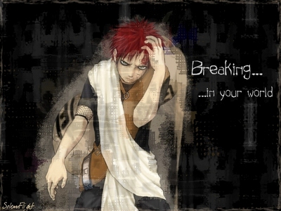  gaara / 火影忍者 he very needs someone to hold his hand