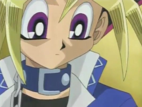Mutou Yugi from Yu-Gi-Oh! His name begings with a Y!